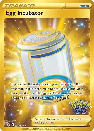 Egg Incubator [GOLD]- Pokemon GO #87