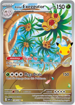Alolan Exeggutor #139 - 30th Celebration