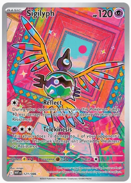 Sigilyph - White Flare #121