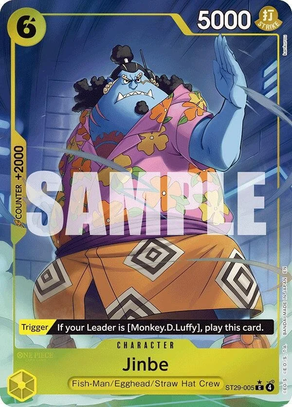 Jinbe (Full Art) - Starter Deck 29: Egghead (ST-29)