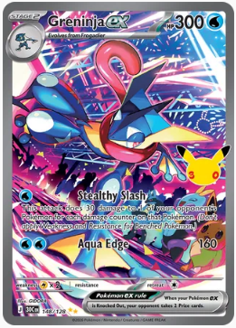 Greninja ex - 30th Celebration #148