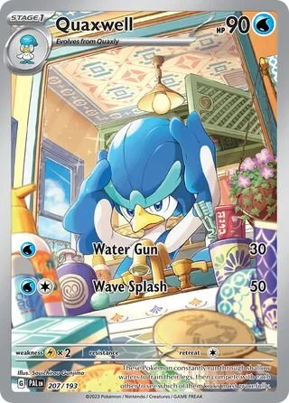 Quaxwell - Paldea Evolved #207