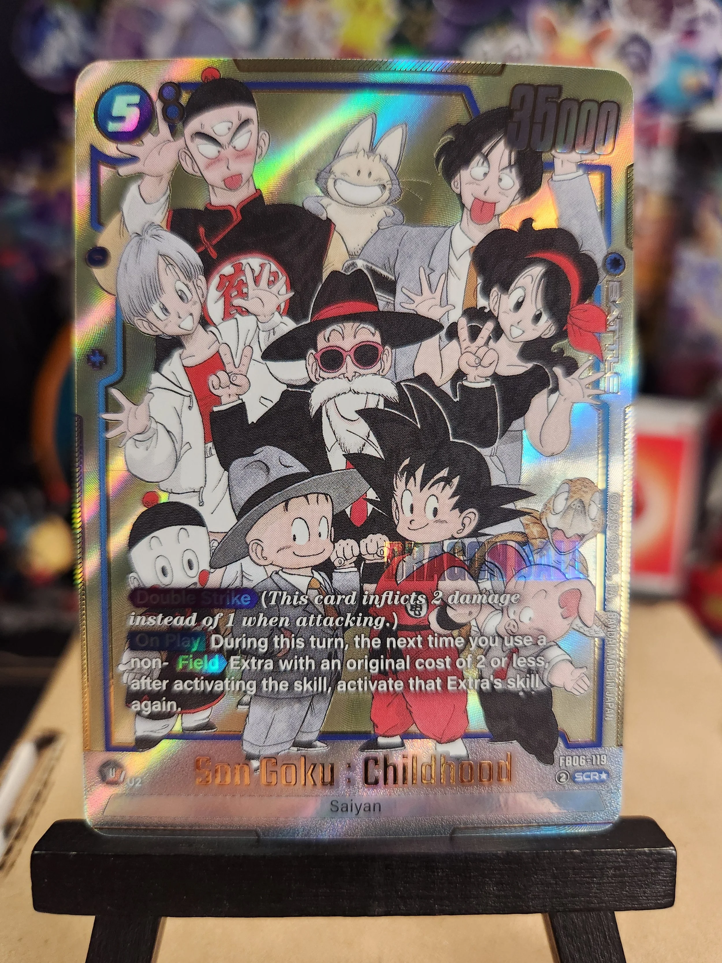 Son Goku : Childhood - FB06-119 (Alternate Art) - Manga Booster 02 (SB02)