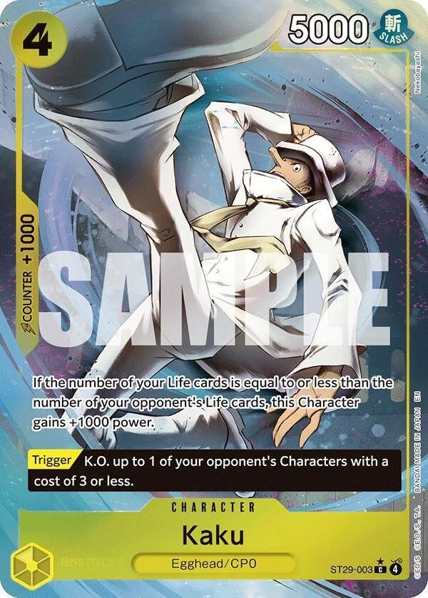 Kaku (Full Art) - Starter Deck 29: Egghead (ST-29)