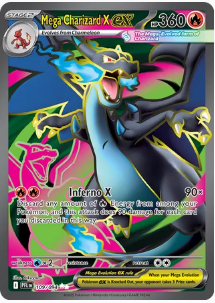 Mega Charizard X ex - Phantasmal Flames #109