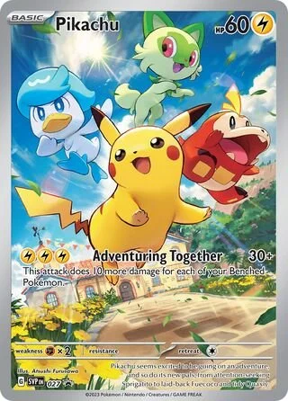 Pikachu - SV Promo #27