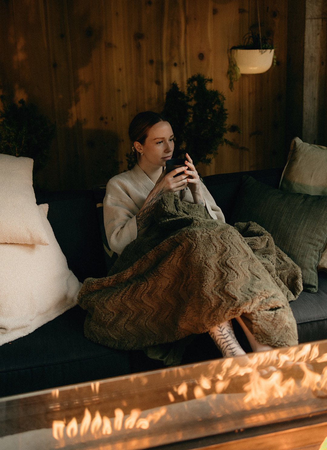 Your future self is fresh from 120 minutes of a private contrast therapy session, where the wood-fired sauna eased lingering tension and time was allowed to stretch. The cold plunge reinvigorated your senses, and your body feels settled. Your breath 