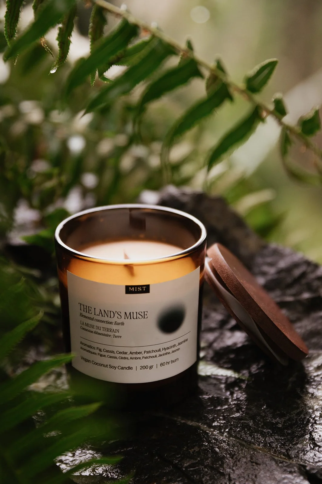 Mist Goods The Lands Muse Candle