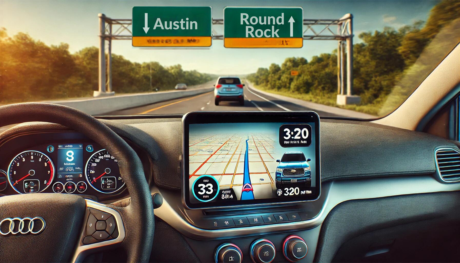 How Far is Round Rock From Austin