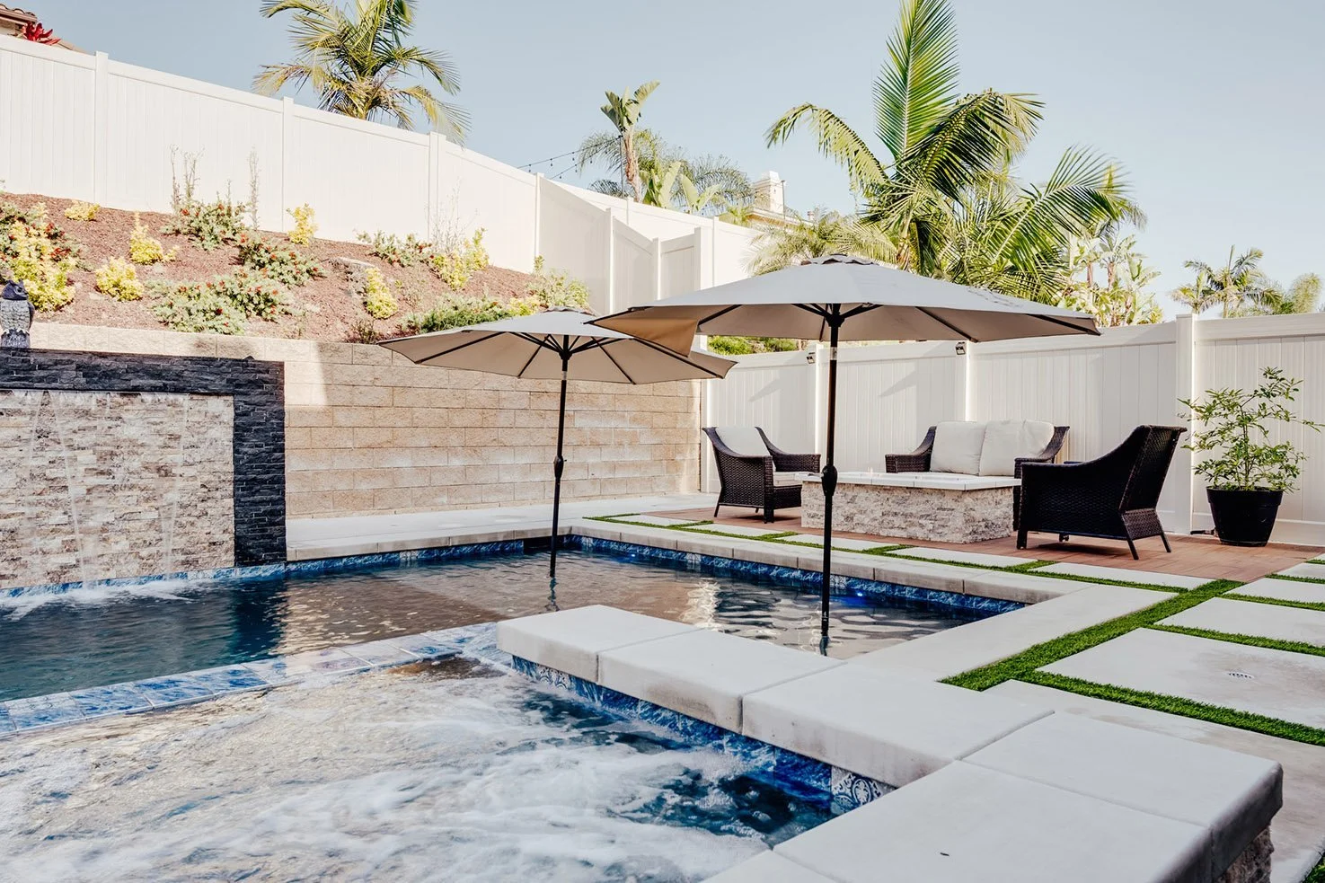 anaheim hills umbrellas in pool.jpg