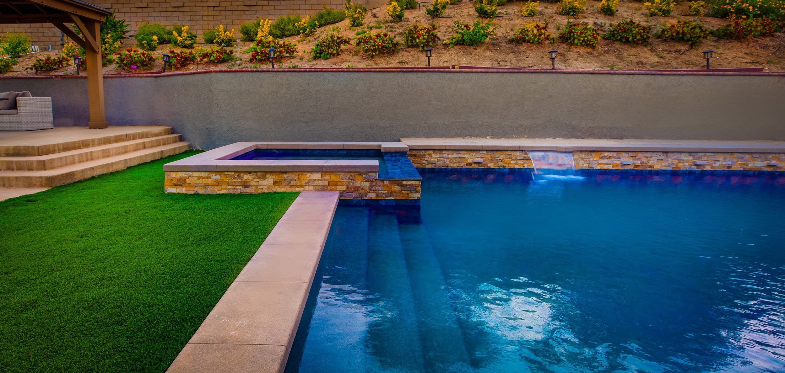 yorba linda pool and spa details with artificial grass.jpg
