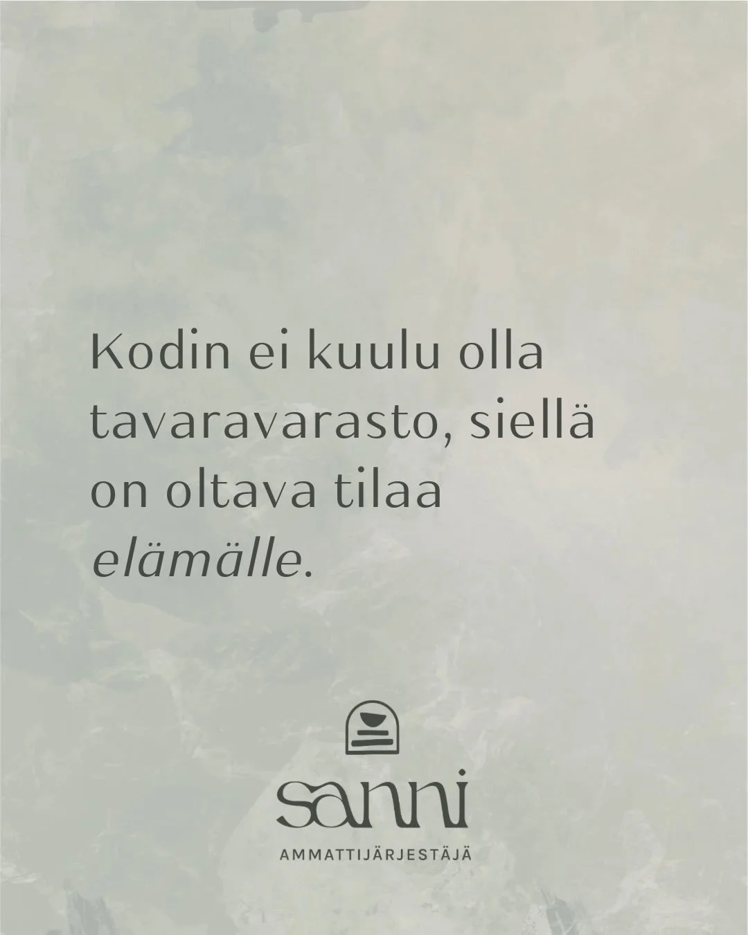 Olen aina pit&auml;nyt ruuan laitosta ja leipomisesta. Toisinaan siihen on enemm&auml;n inspiraatiota, mutta paljon inspiraatiooni vaikuttaa keitti&ouml;n siisteys ja toimivuus.

Asuin joskus hetken aikaa er&auml;&auml;ss&auml; asunnossa muutaman k&a