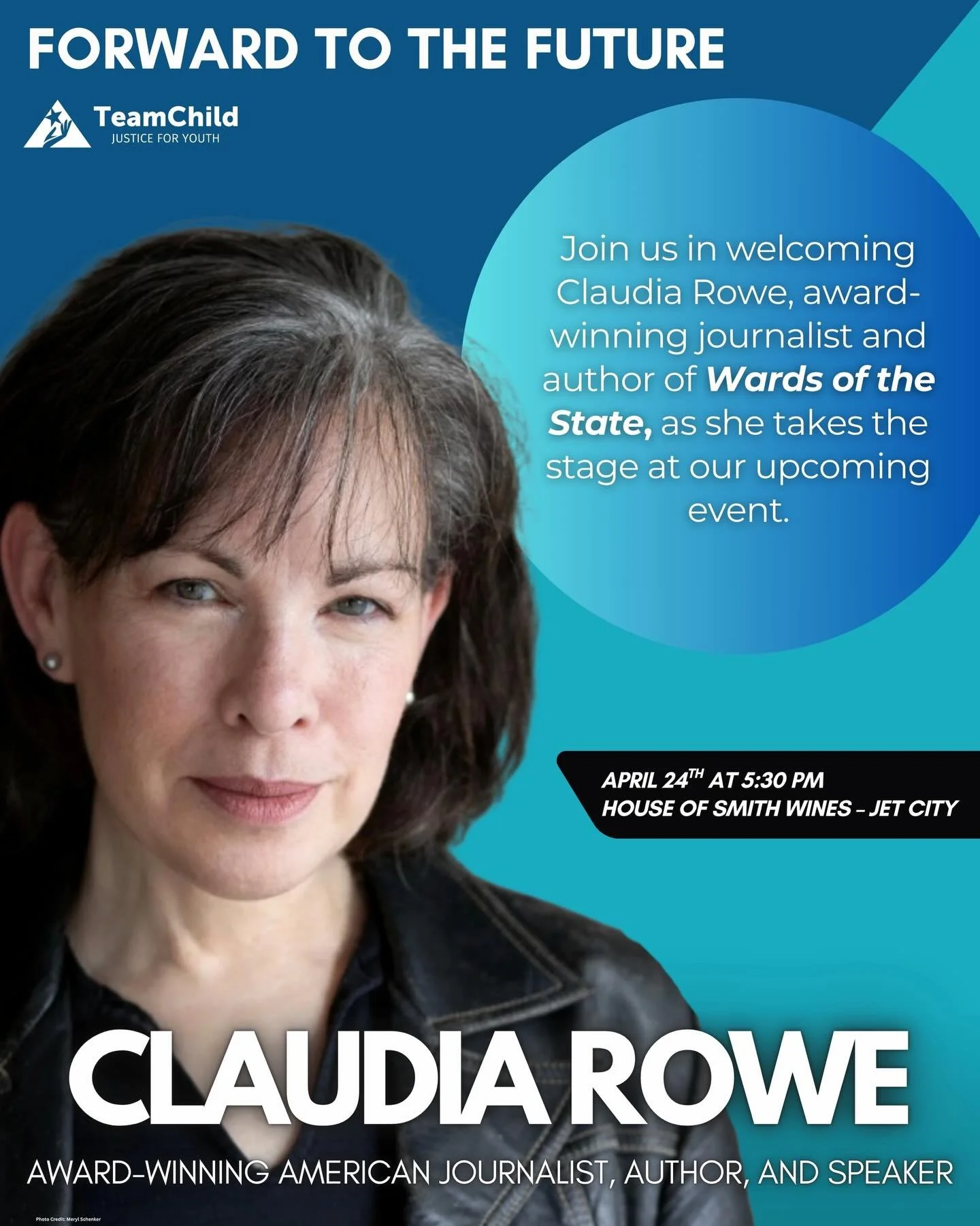 We are thrilled to share that Claudia Rowe will be taking the stage as our guest speaker at our Forward to the Future fundraiser! Check out the link in our bio to secure your ticket today.
