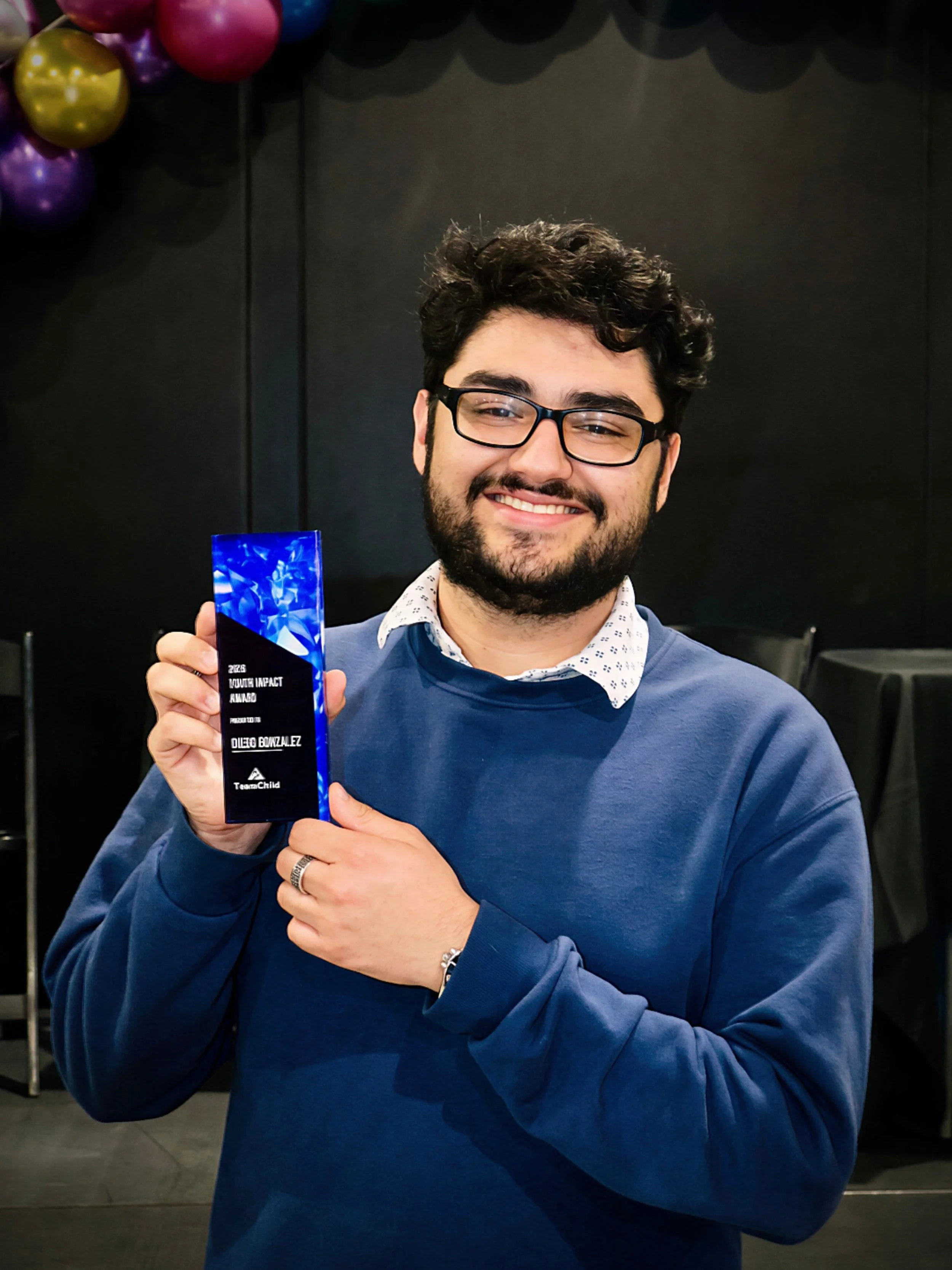 We are proud to spotlight Diego Gonzalez and his contributions to the Youth Action Coalition. As one of the founding members, he was a recipient of TeamChild&rsquo;s Youth IMPACT award!

Diego&rsquo;s inspiration to join the YAC came from his experie
