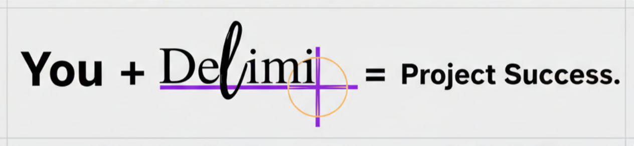 you plus delimi equals project success