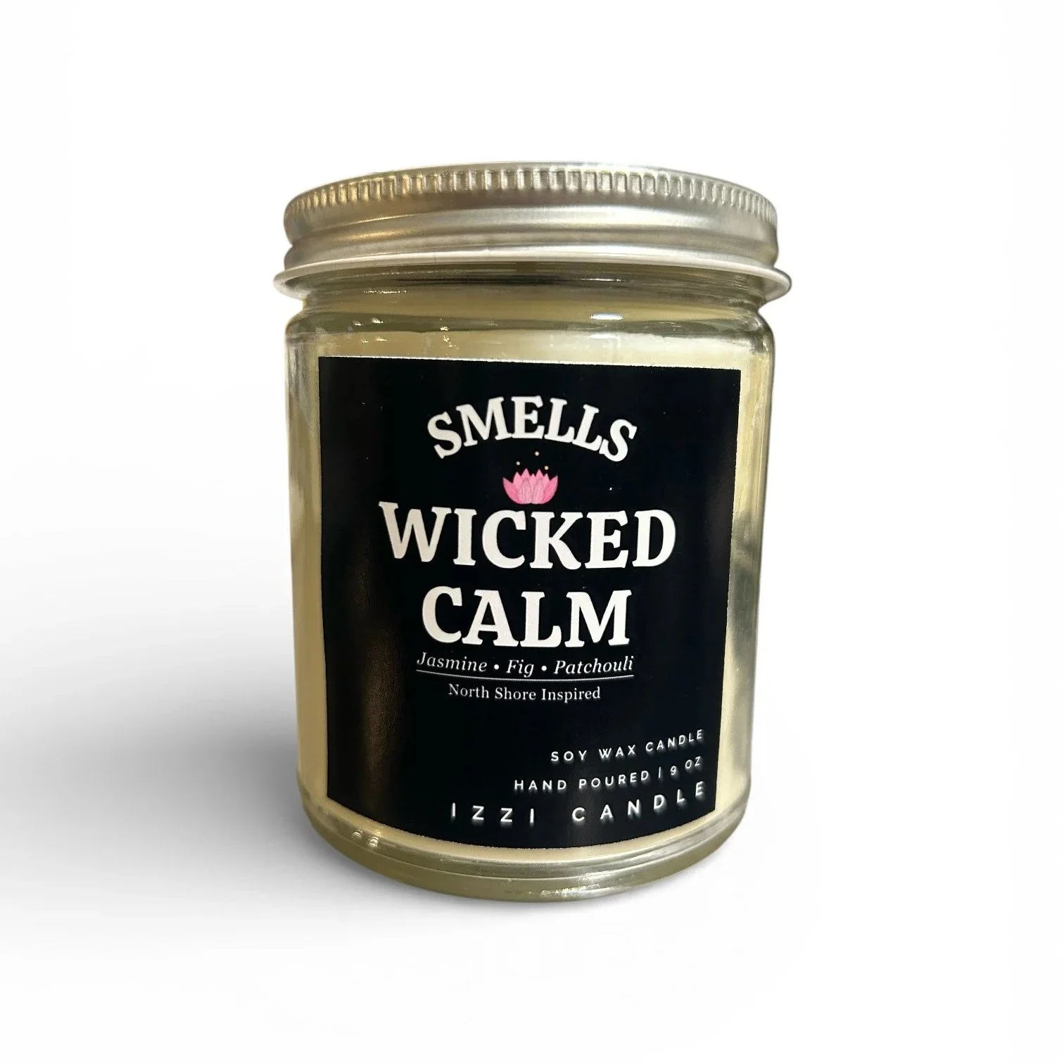 Glass Jar Candle | Smells Wicked Calm