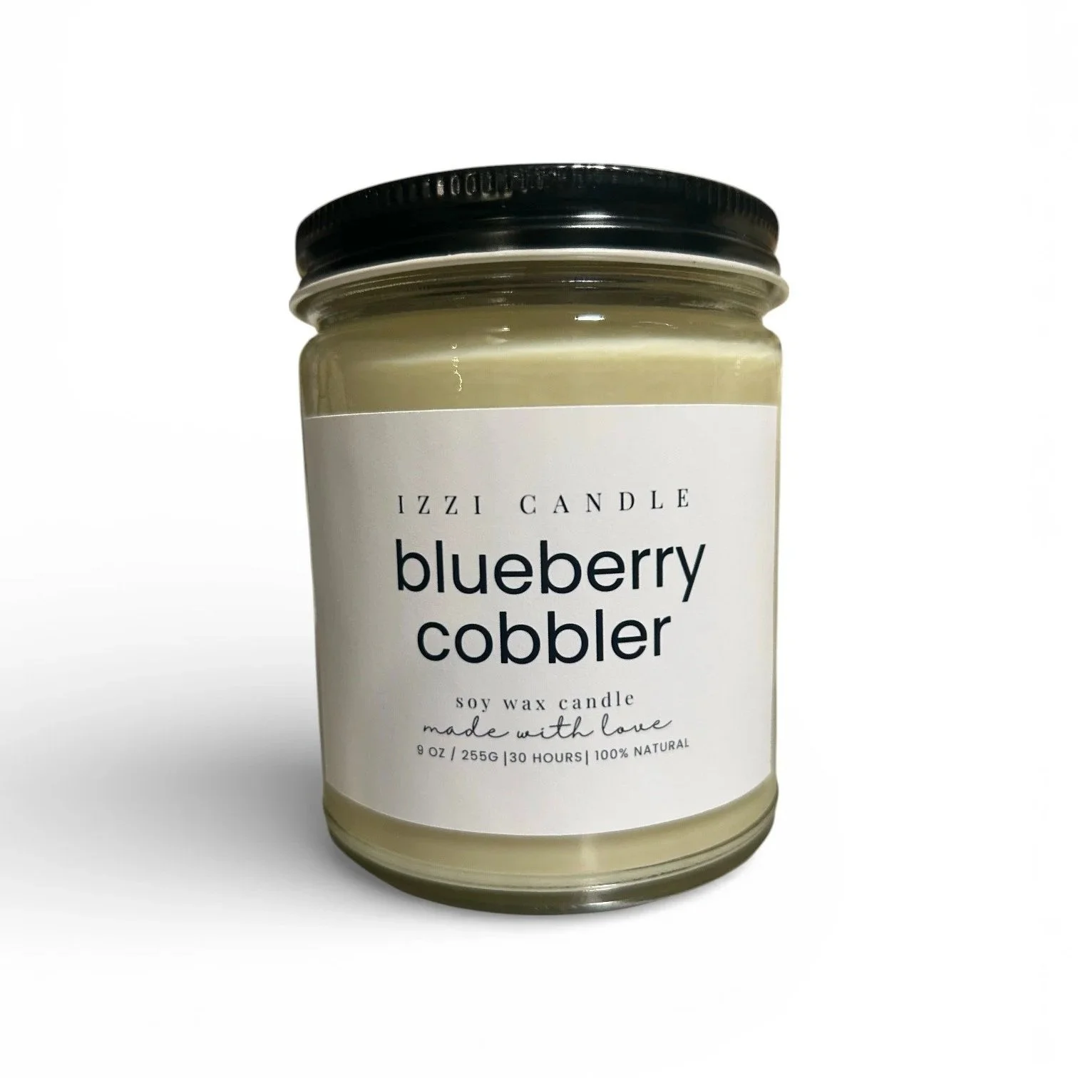 Glass Jar Candle | Blueberry Cobbler