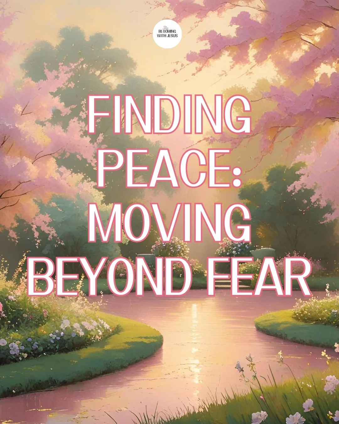 🌸 NEW BLOG:
"Finding Peace: Moving Beyond Fear"
What if peace isn't just the absence of fear, but the presence of something greater?
In today's post, we're exploring how to cultivate deep, unshakeable peace even when circumstances feel