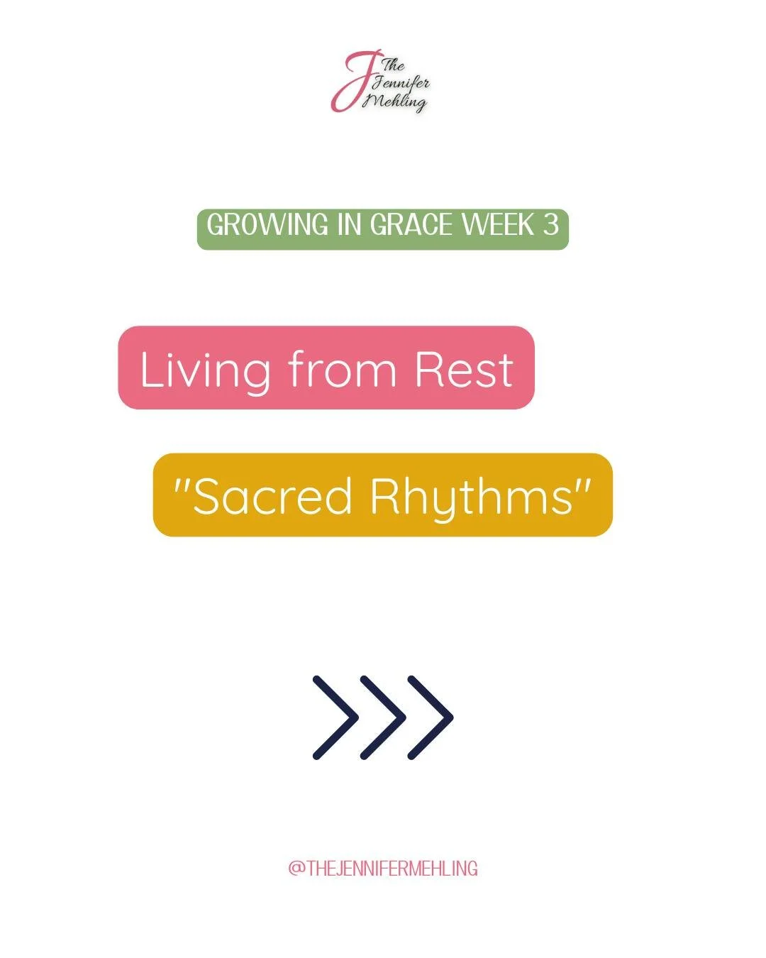 "Sacred Rhythms"
Rest isn't a reward for hard work - it's your starting position in Christ. What would change if you approached today from this truth?
In Christ, you can:
• Rest before results
• Peace before performance
&bul