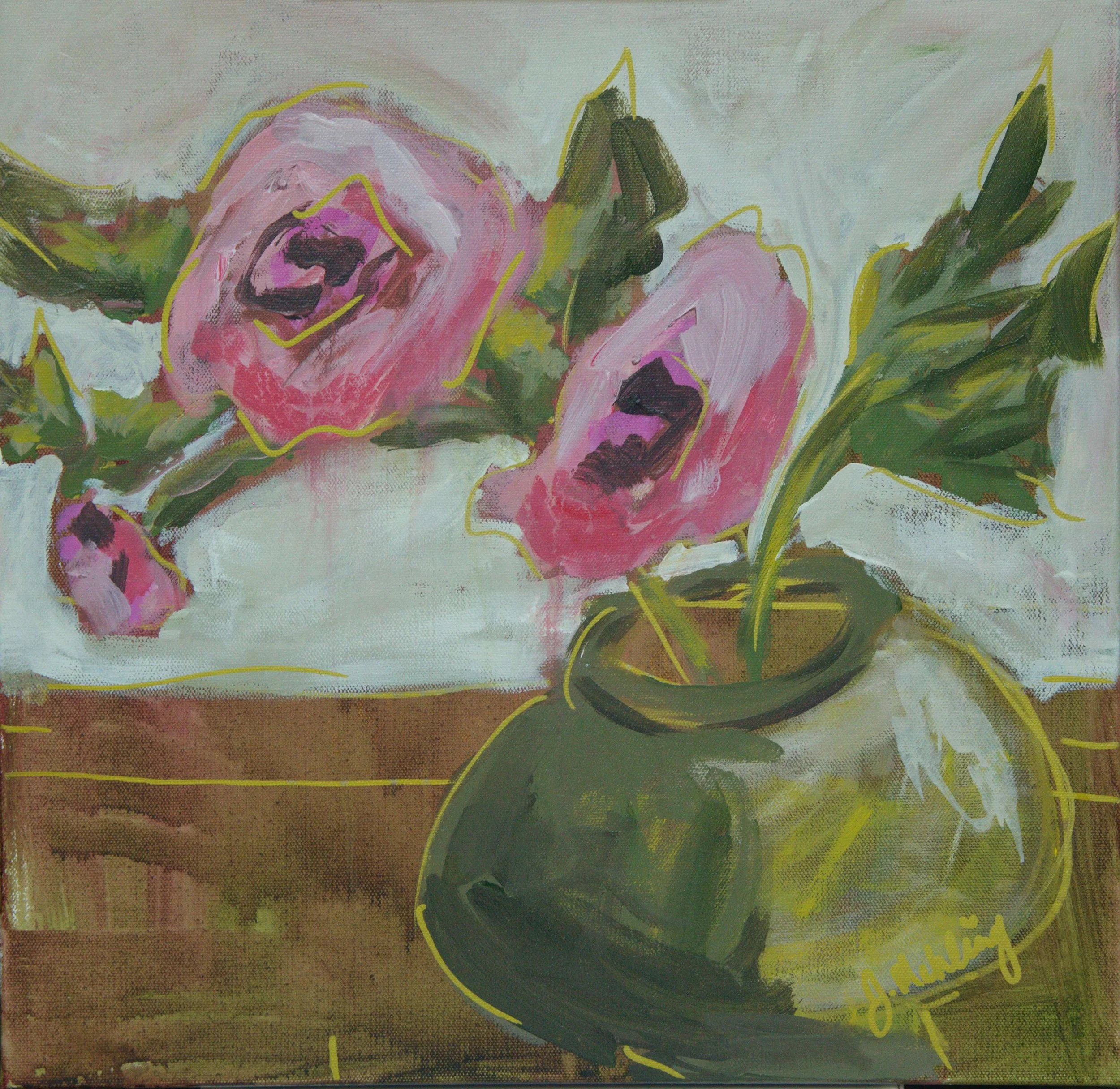 First Blooms 16x16