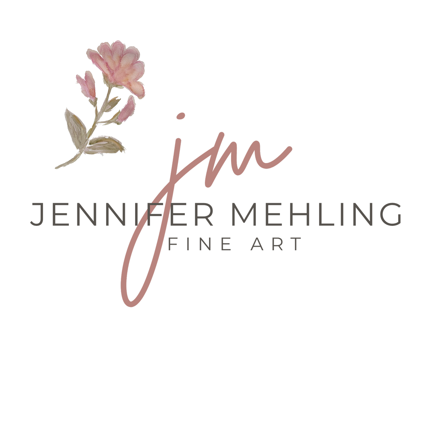 Jennifer Mehing Fine Art | Blooms by Jesus | Let Jesus Make Your Life a Garden
