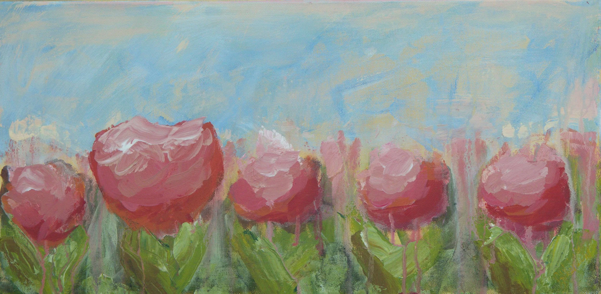All Glorious in His Garden 20x10