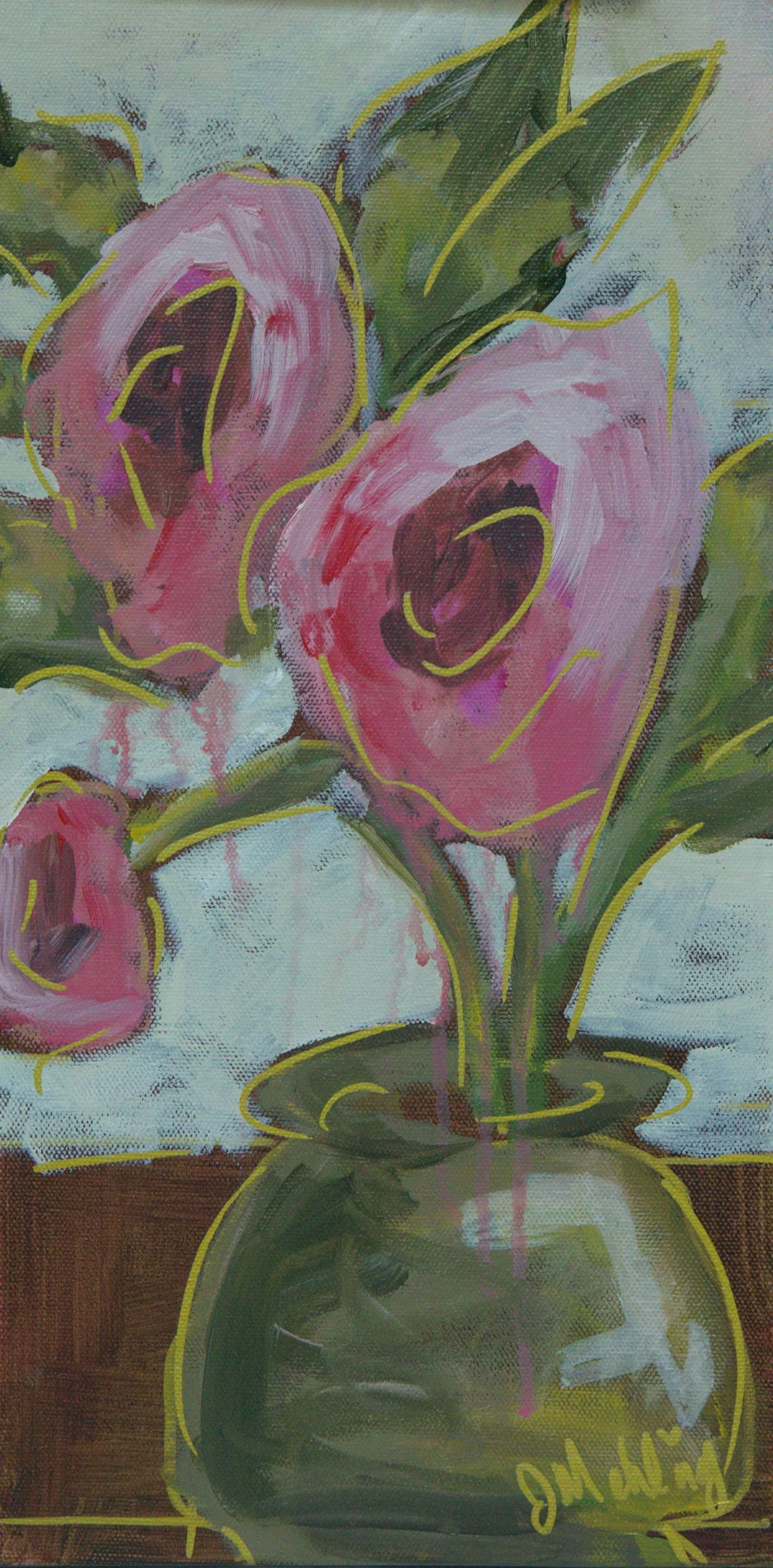 First Blooms Reaching 8x16