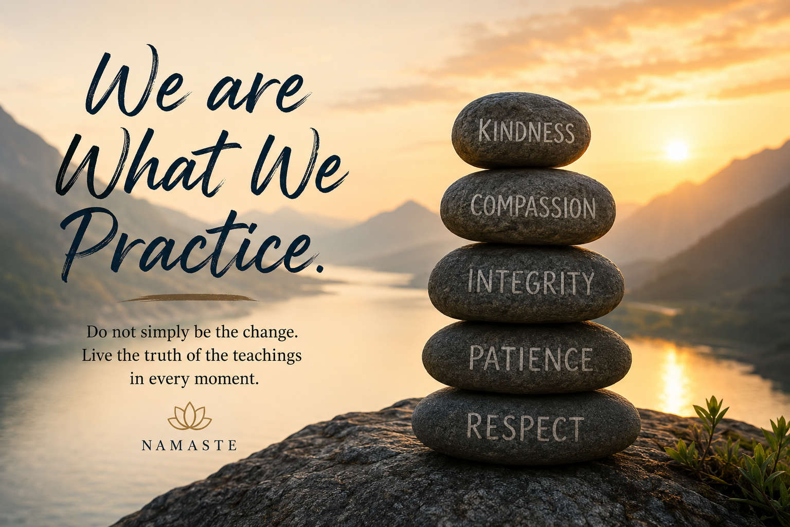 We Are What We Practice