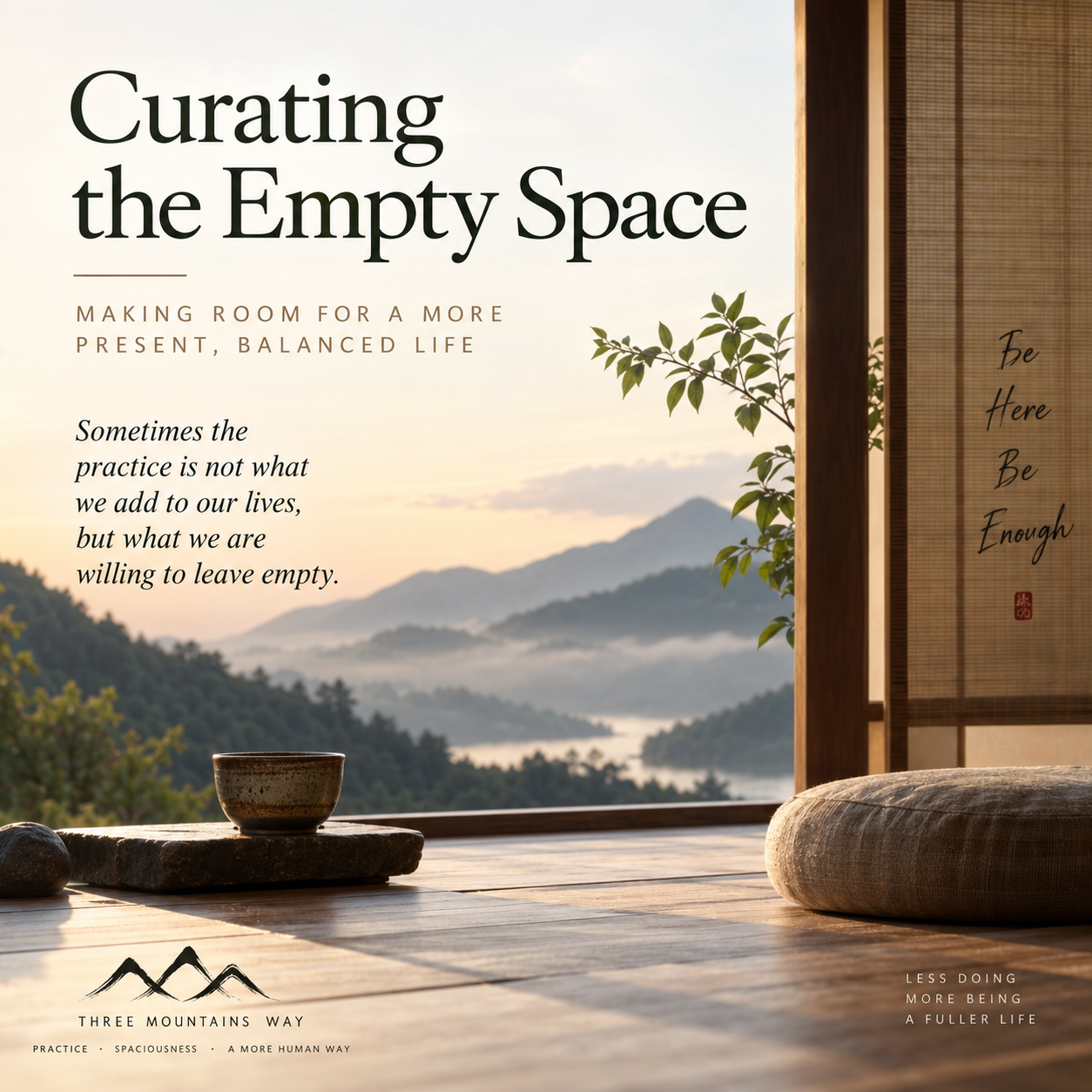 Curating the Empty Space
