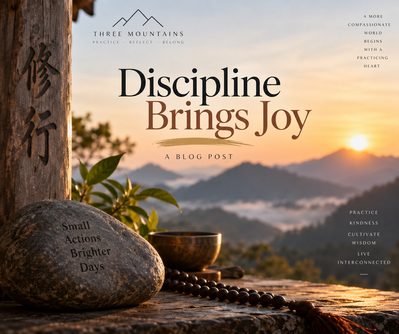 Discipline Brings Joy