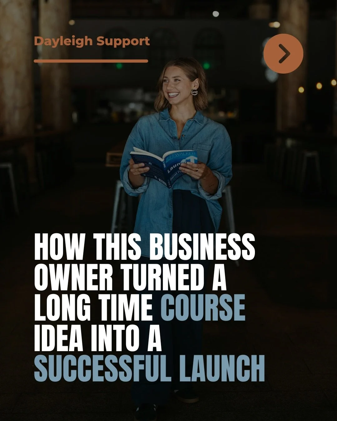 Here&rsquo;s business support looked like throughout the project:

&bull; Course platform setup + optimization
&bull; Contract + invoice management
&bull; Participant communication + troubleshooting
&bull; Drip campaigns + automations
&bull; Launch t