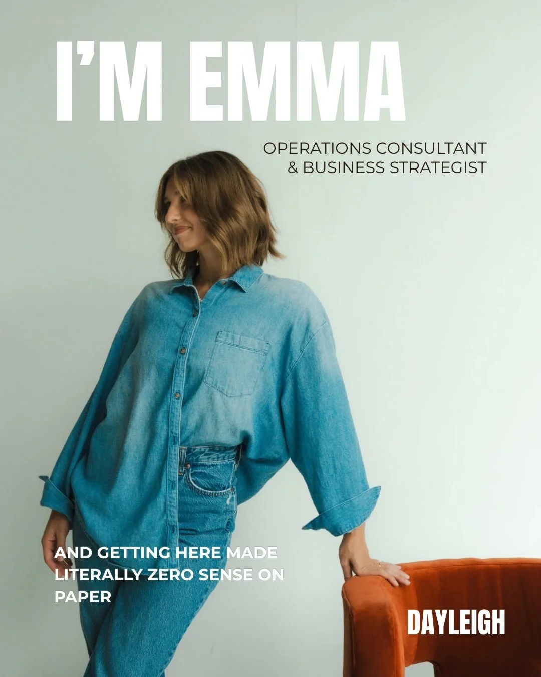 Hey, I&rsquo;m Emma &amp; this is the post I put off for god knows how long 🙂

I&rsquo;m a former everything turned ops consultant/business strategist and I&rsquo;m genuinely excited to finally show up here a little more. If you&rsquo;re a business 