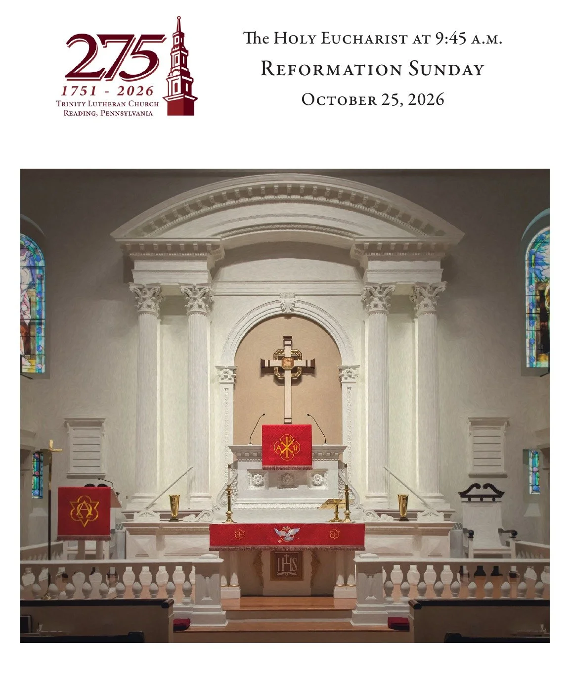 October 25th Worship Bulletin