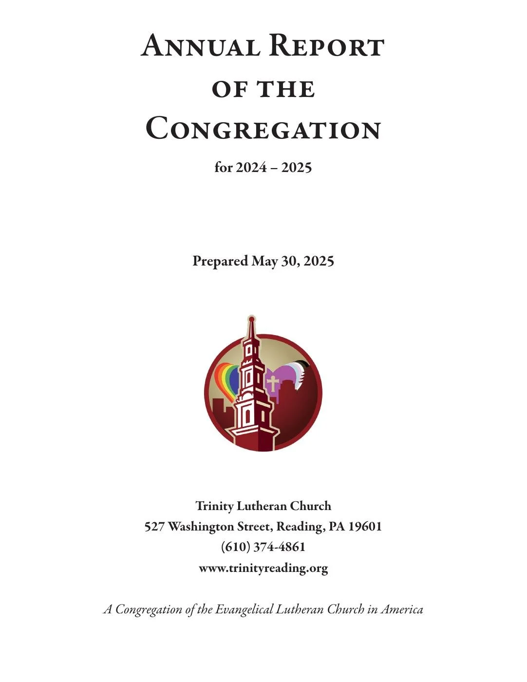 2025 Annual Report of the Congregation
