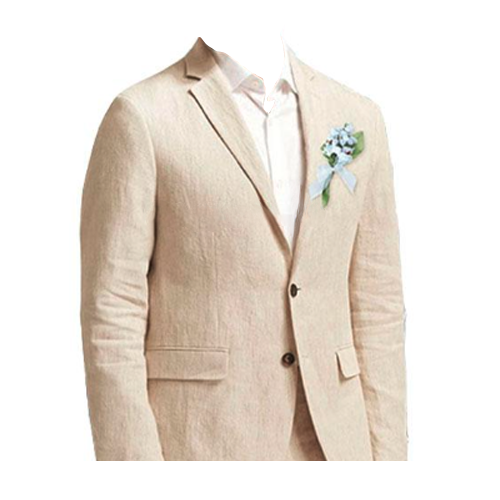 Natural Linen Suit