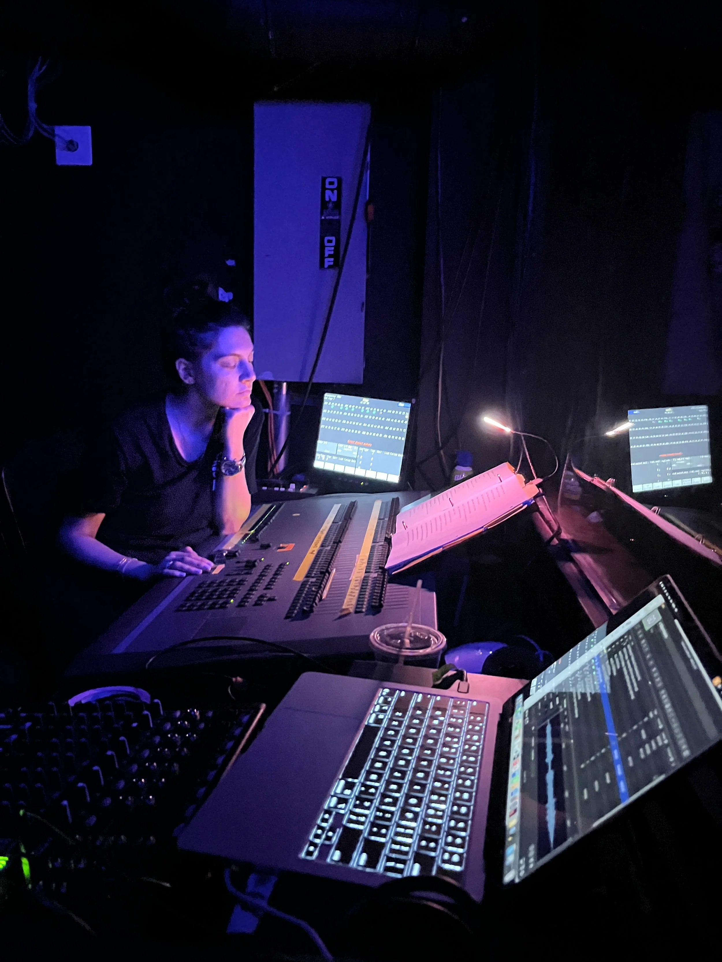 Stage manager Danielle Nahil Mullen.JPG