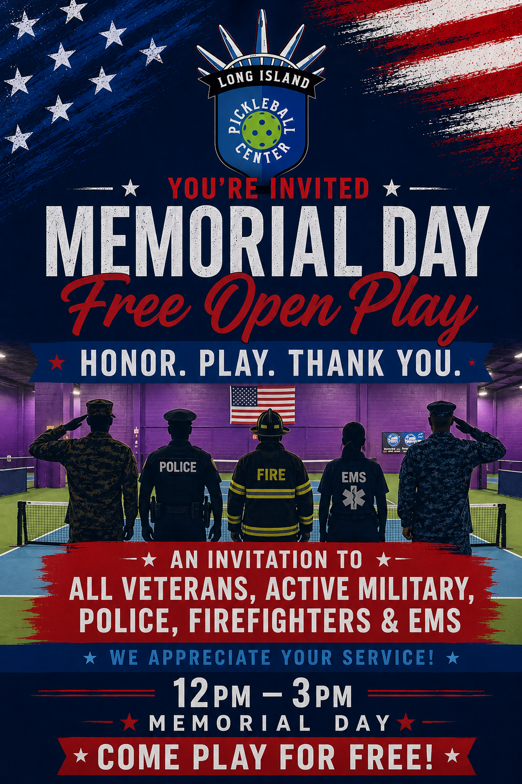 Memorial Day Free Open Play