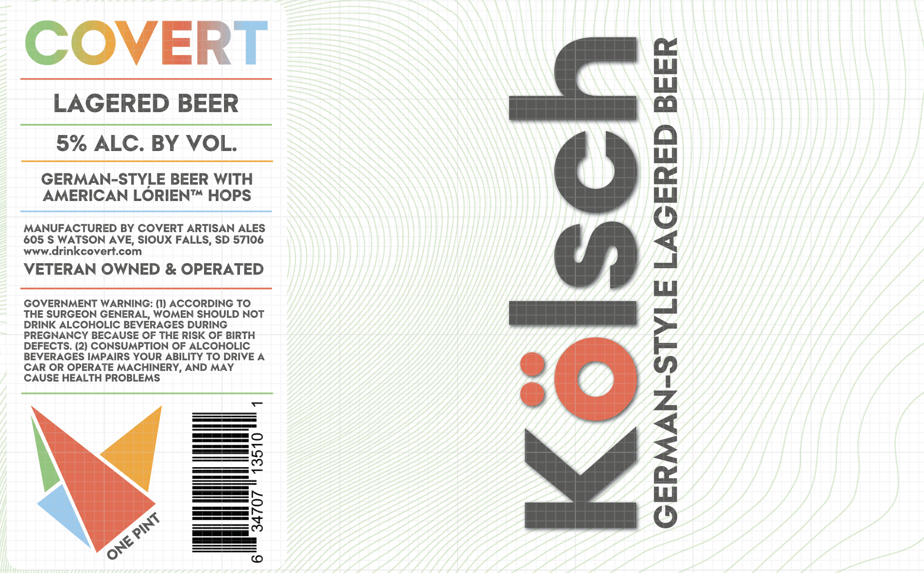 Kolsch - German style Lagered Beer (4-Pack)