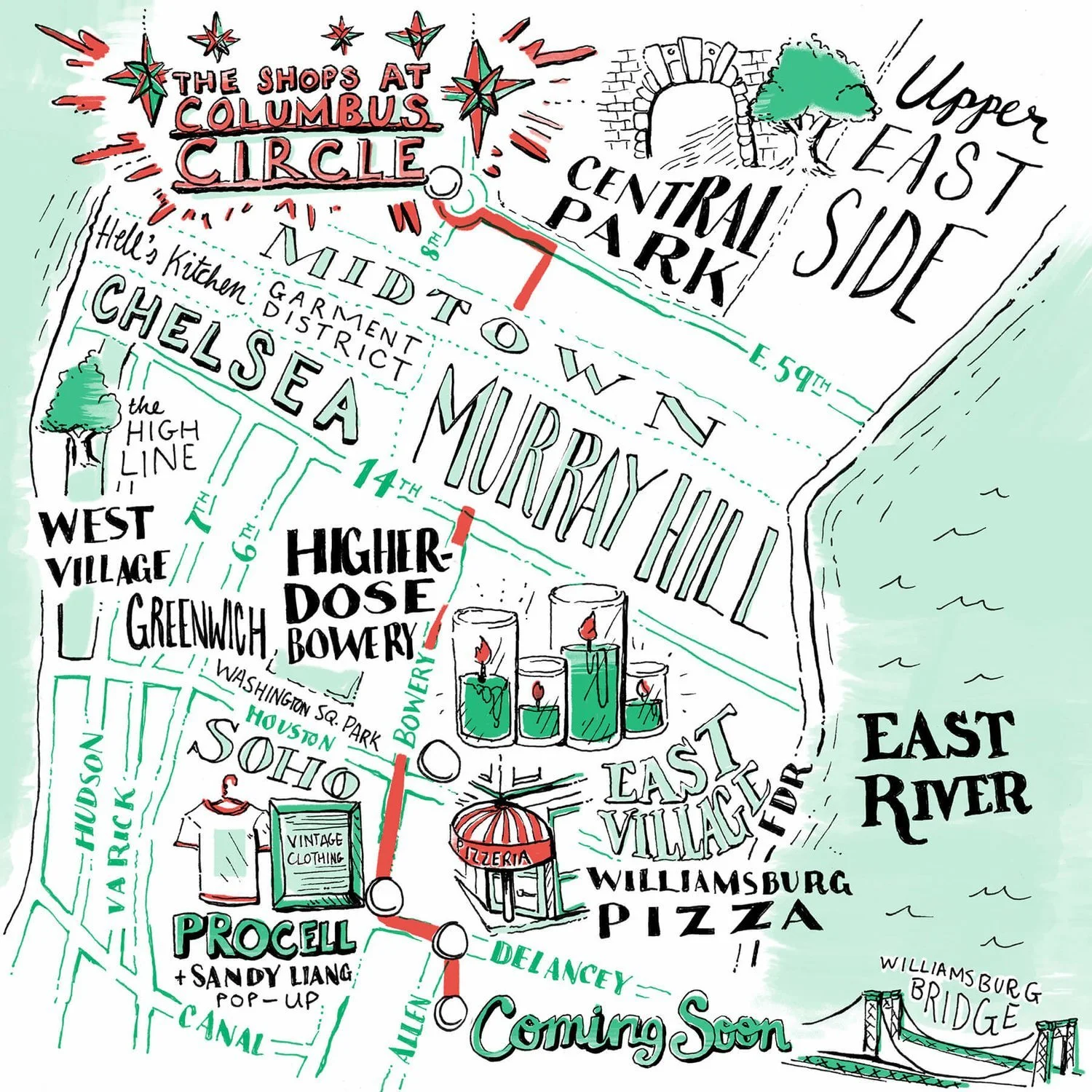 Jessica Gonsalves’ Map