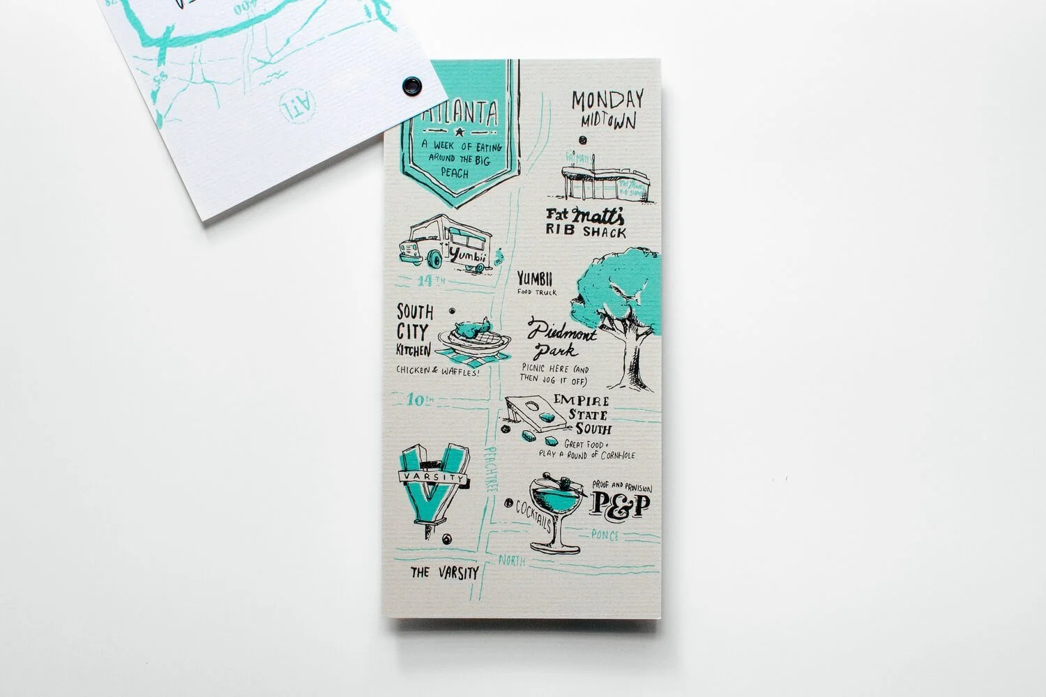 Midtown Atlanta Food Map