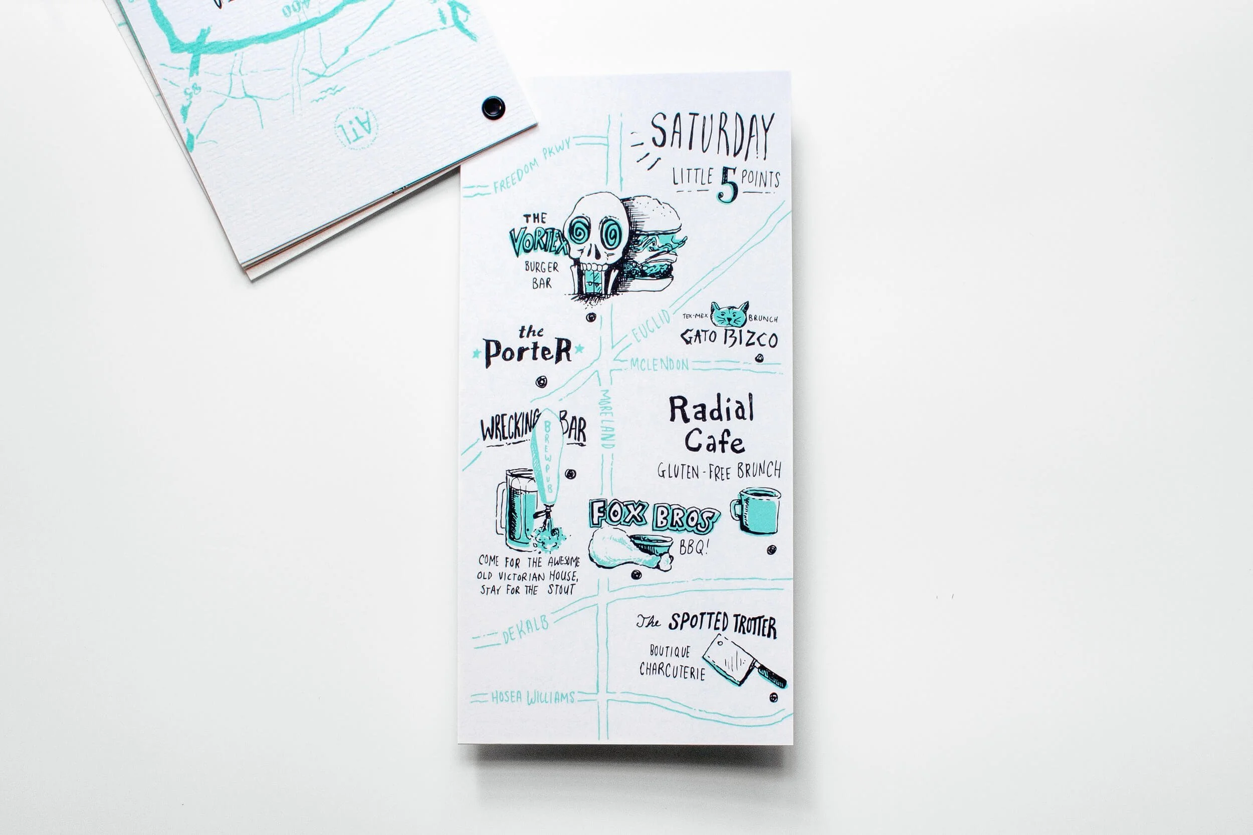 Little 5 Points Food Map