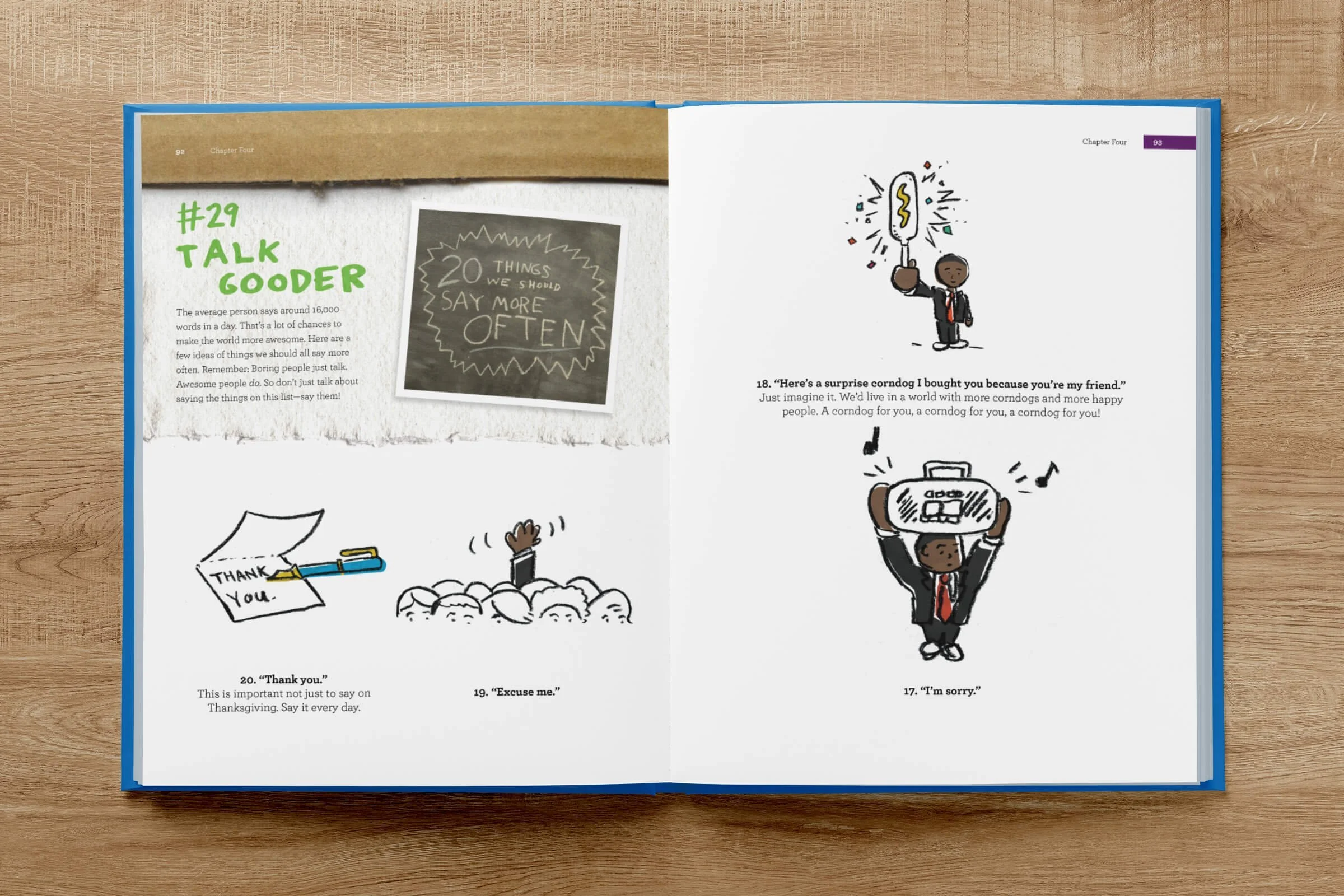 Kid President's Things We Should Say More Often Illustrations