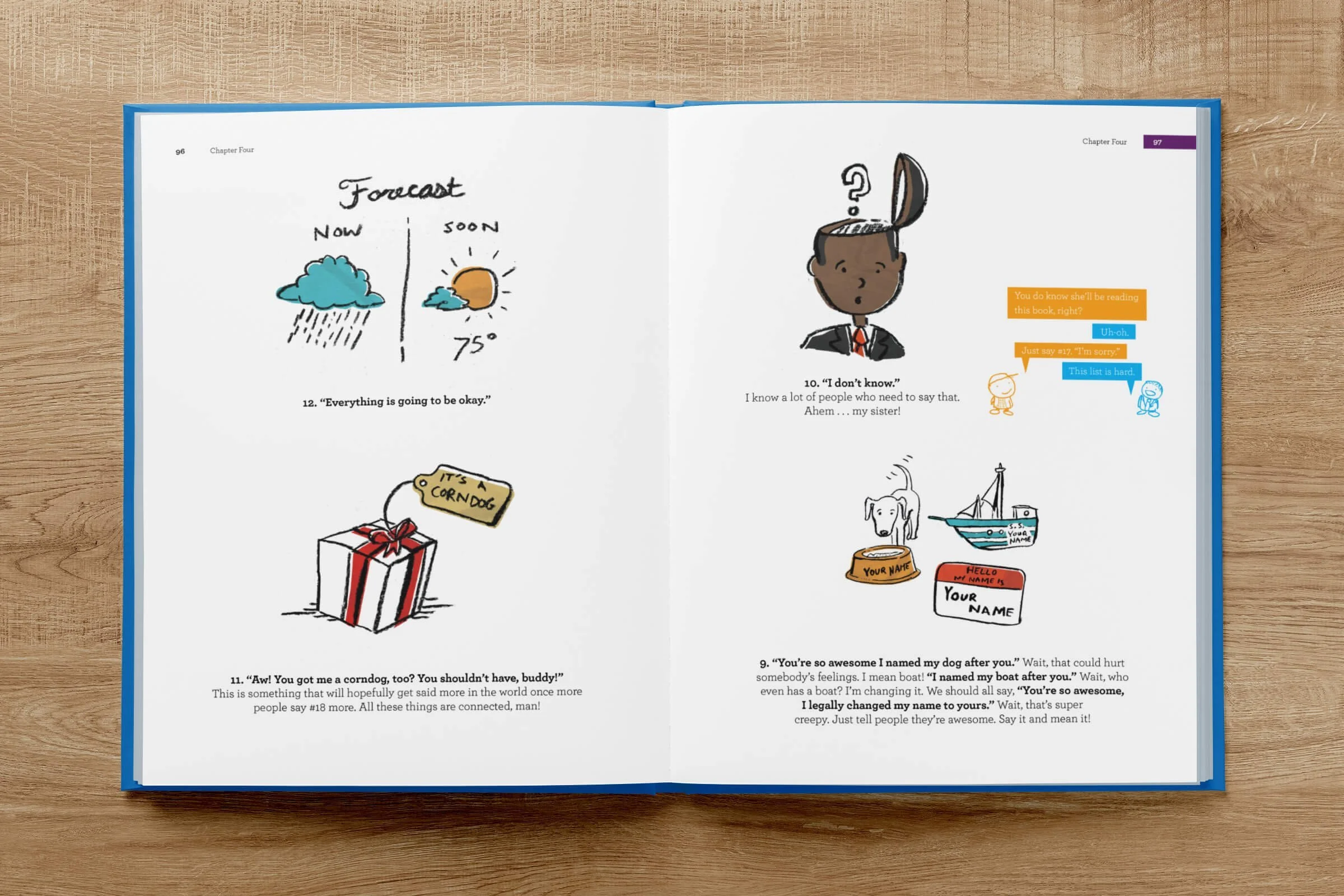 Kid President's Things We Should Say More Often Illustrations