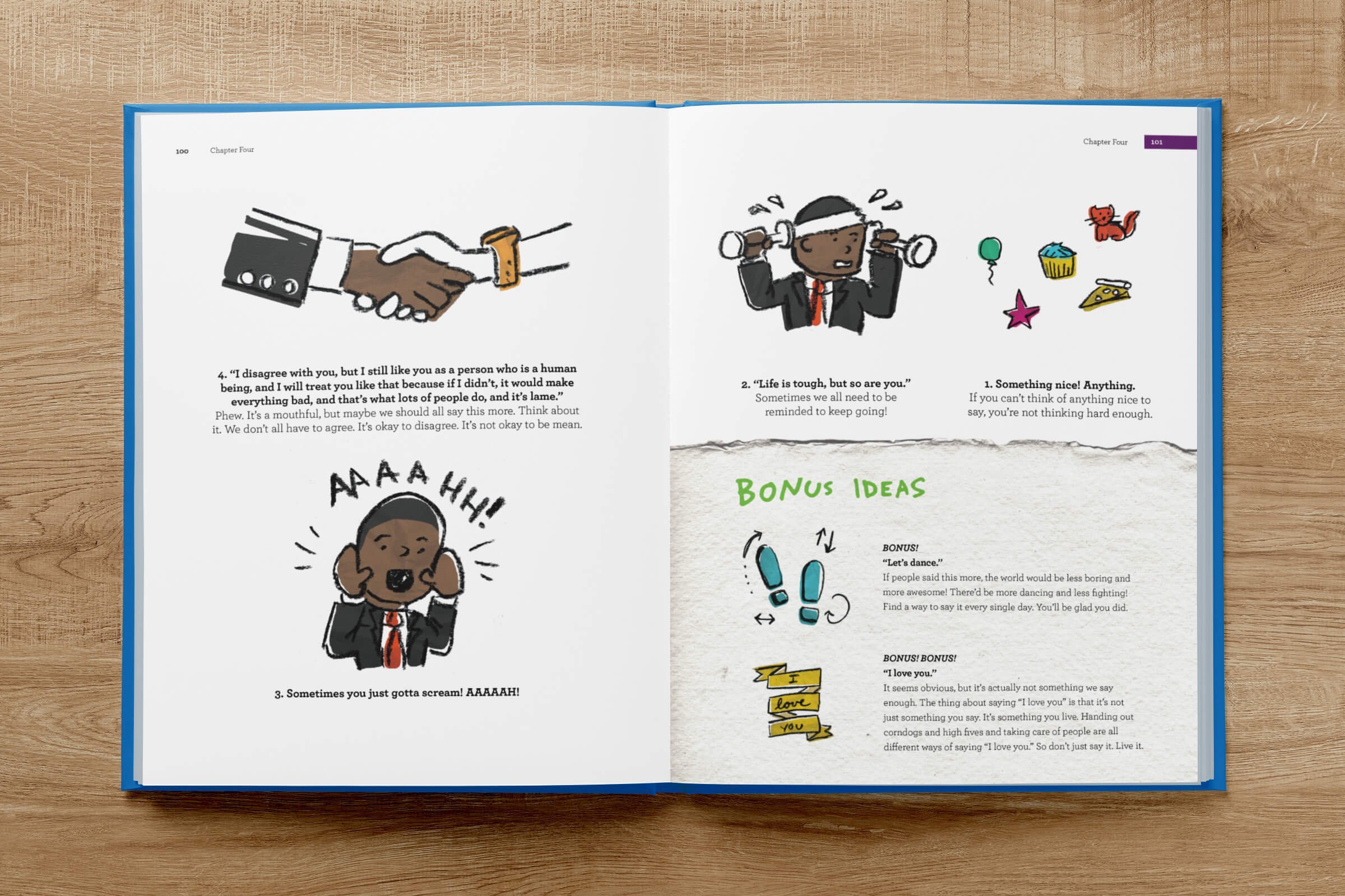 Kid President's Things We Should Say More Often Illustrations