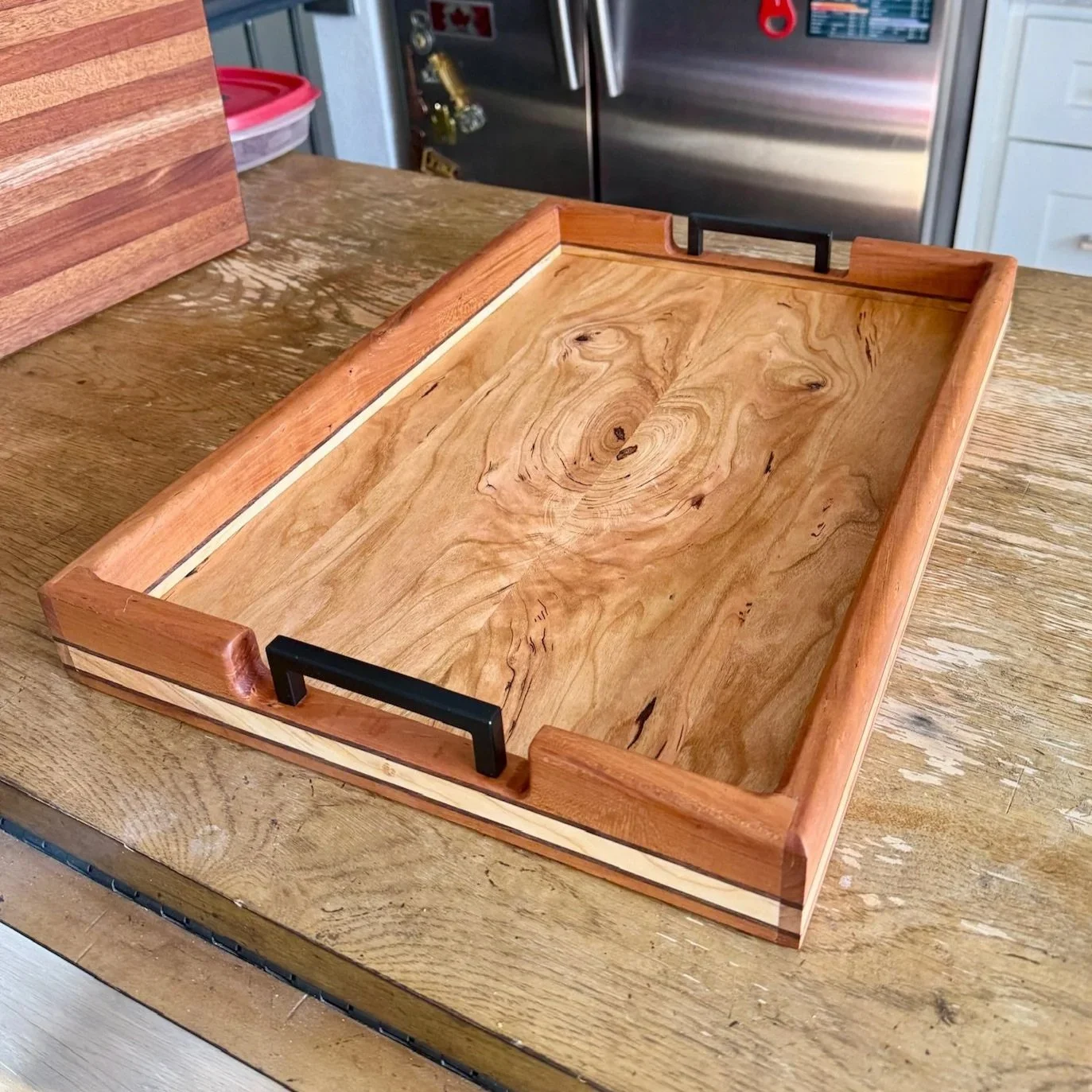 Bespoke Cherry Wood Serving Tray