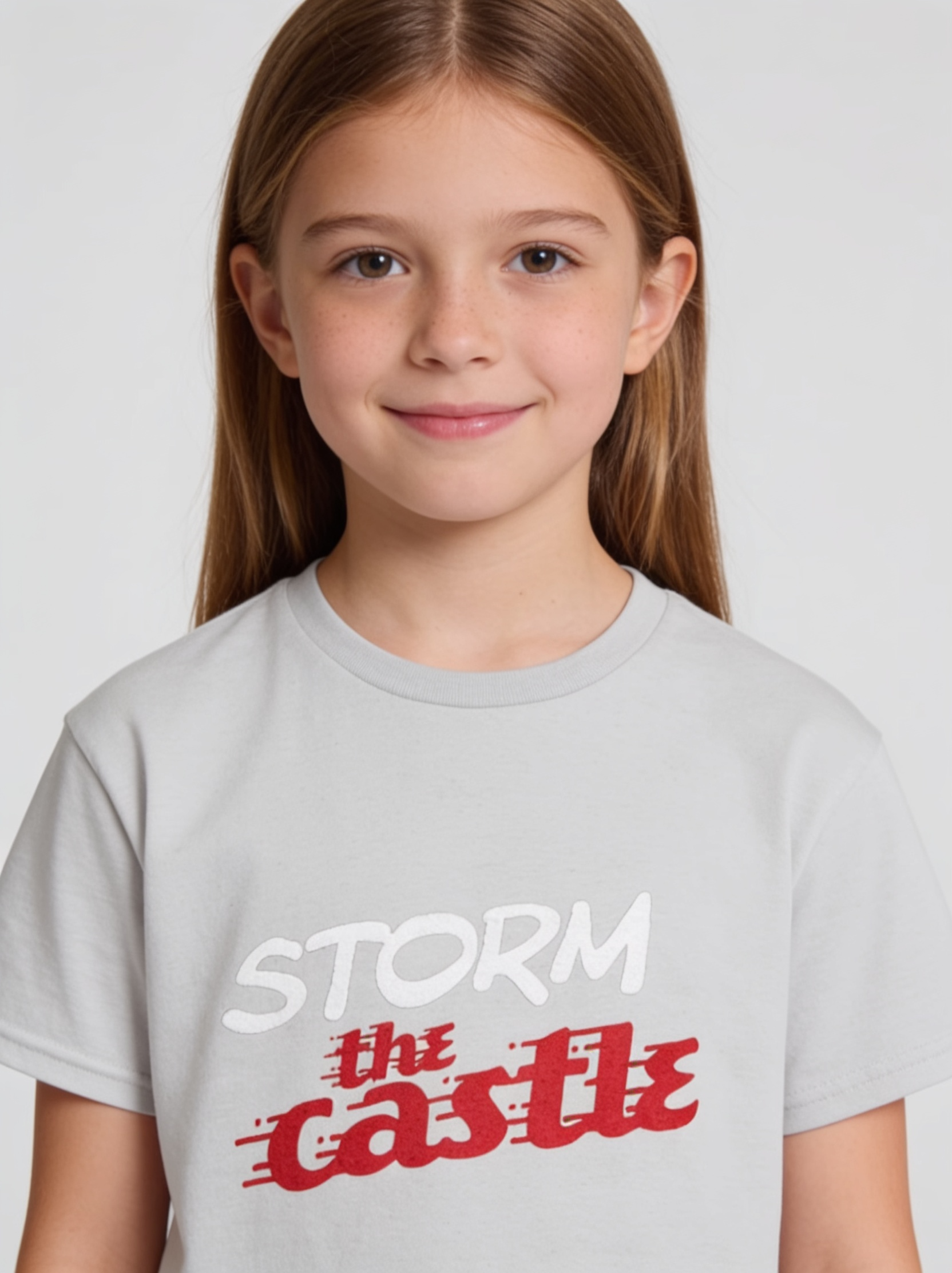 Storm the Castle Tee (Kids) in Ash