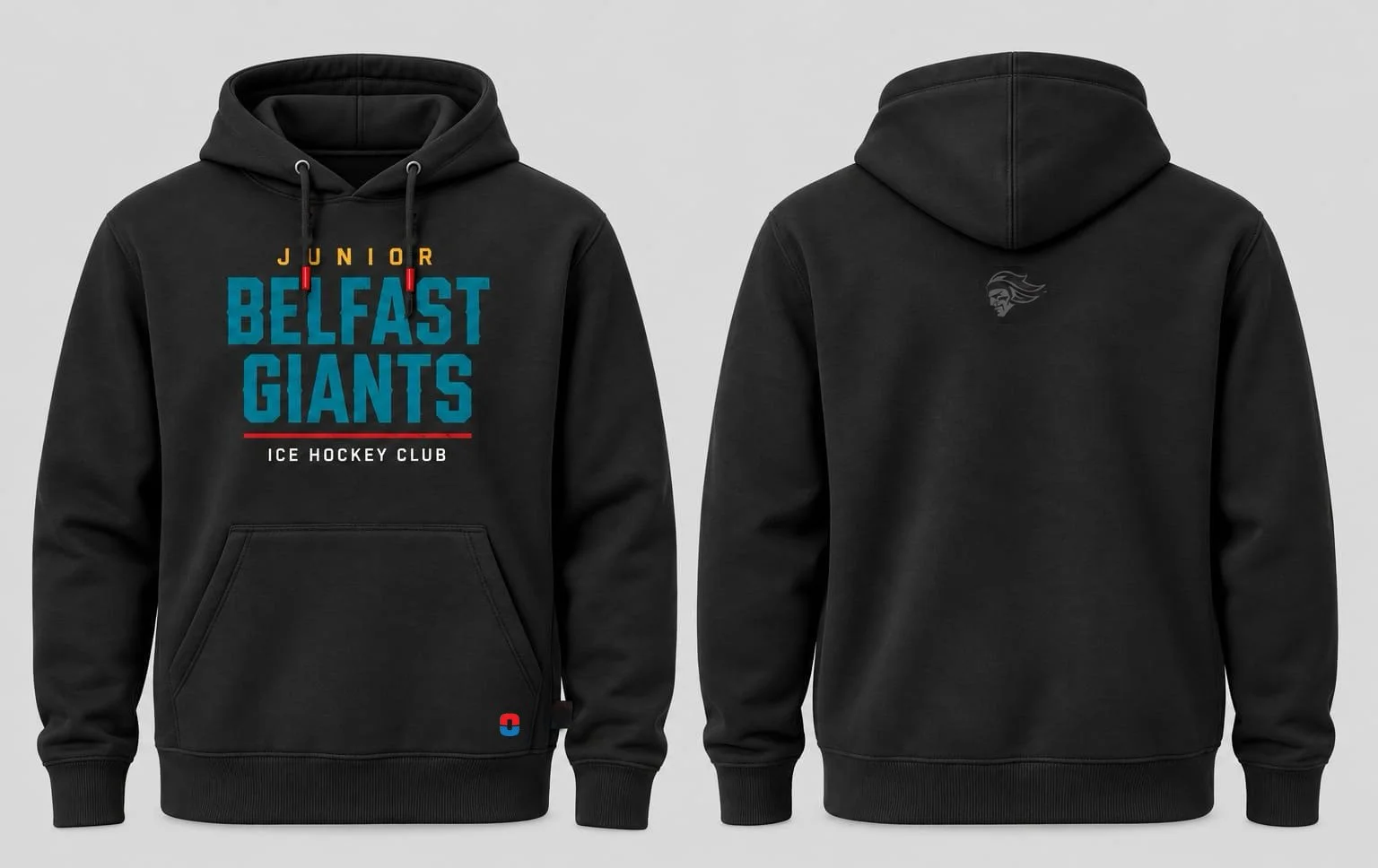 Junior Belfast Giants Hoodie - Tech Black