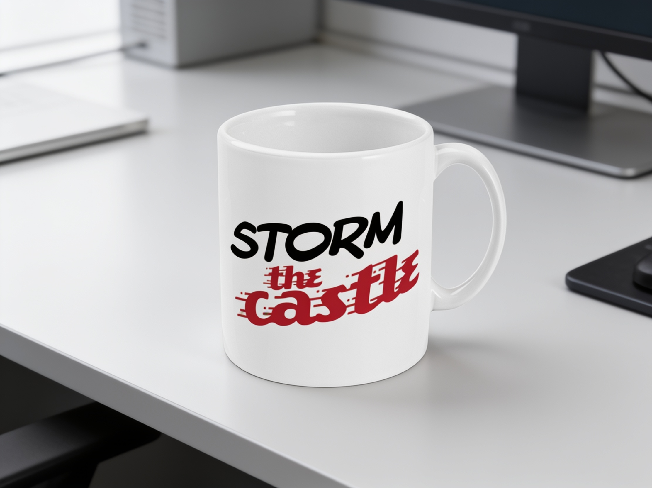 'Storm the Castle' Ceramic Mug