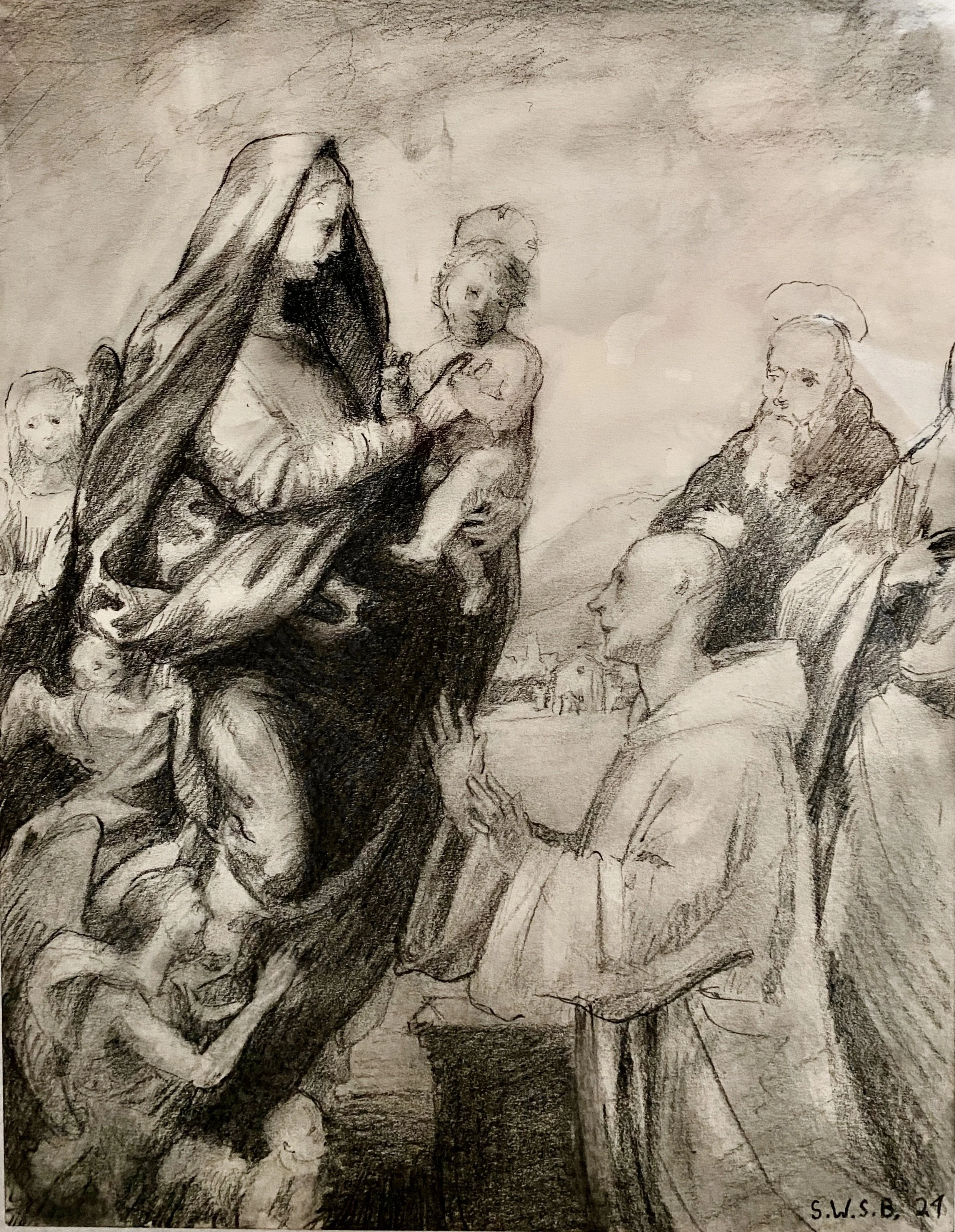 Study after Fra Bartolomeo