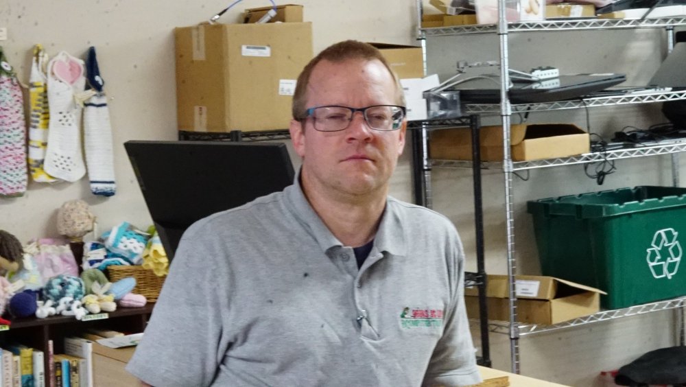 A member of the Computer Tamers family in the shop